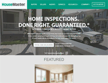 Tablet Screenshot of housemaster.com